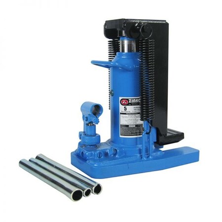 Zinko ZHC-5V Bottle Toe Jack, 5/10 ton 80-05